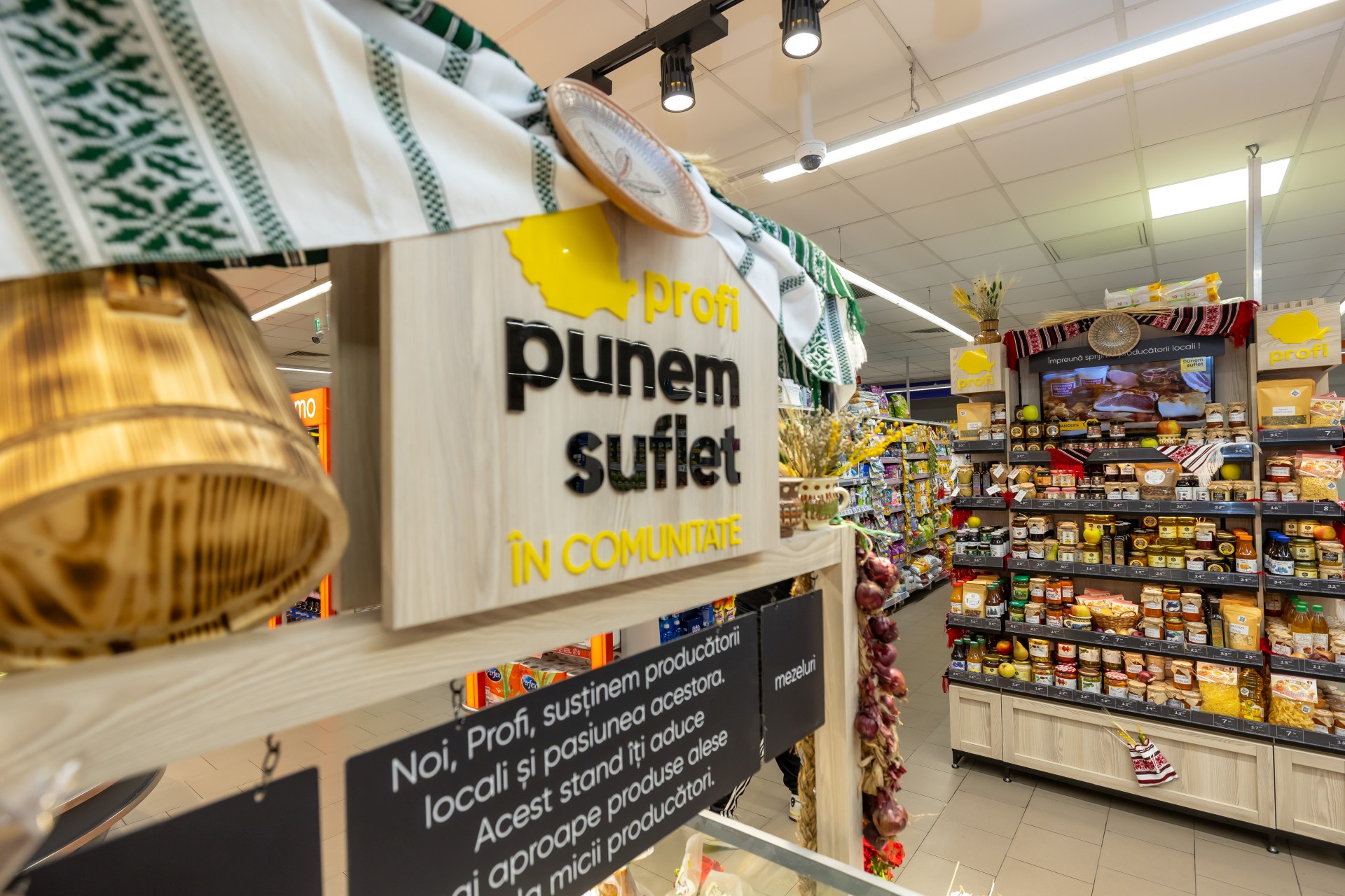 raftul cu bunatati locale este de acum si in oradea