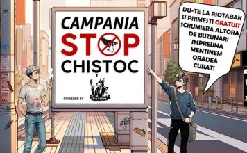 STOP Chiștoc! Rio Tabak lansează o campanie pentru o Oradea mai curată