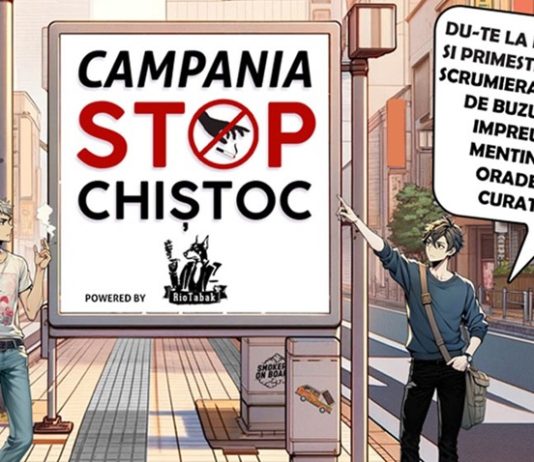 STOP Chiștoc! Rio Tabak lansează o campanie pentru o Oradea mai curată