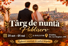 Pregătești nunta de vis? Descoperă noutățile și ofertele speciale la Târgul de Nuntă Publiserv din Oradea!